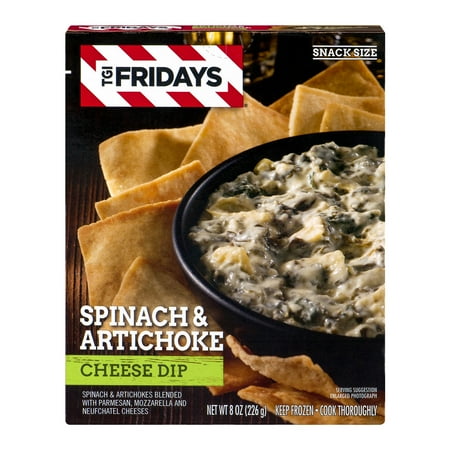 TGI Fridays Spinach & Artichoke Cheese Dip, 8.0 OZ