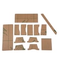 thumbnail image 1 of Juego De Plantillas De Cartera Acrílica De 13 Uds, Plantilla Plegada De Cuero, Patrón De Costura Artesanal Hecho A Mano, Plantilla, Herramienta De Costura Diy, Accesorio Minnieouse HA023484-00, 1 of 7