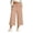 Rose Gold, variant on QASIEATN Women's Casual Fashion Sweatpants Solid Color High Waisted Wide Leg Casual Pants for Women