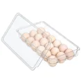 thumbnail image 3 of YANI -18 Eggs Trays Holder Storage For Refrigerator With Lid Container Organizer Bins, 3 of 6