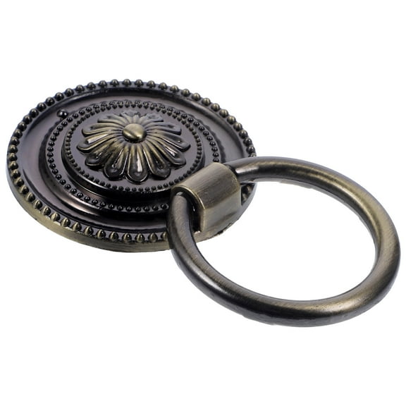 IBASETOY 1Set Reception Desk Knob Brass Golden Vintage Drawer Knob Furniture Hardware