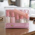 thumbnail image 4 of Kit de Viaje 5 Botellas Para Líquidos Rellenables rosa, 4 of 7