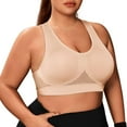 thumbnail image 2 of 3PCS Women's Seamless Comfortable Sports Bra with Removable Pads, 2 of 6