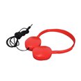 thumbnail image 1 of Injueey Auriculares para juegos Auriculares estéreo de 3,5 mm con cable + micrófono para PC Computadora Gamer Teléfono y Comunicación rojo, 1 of 5