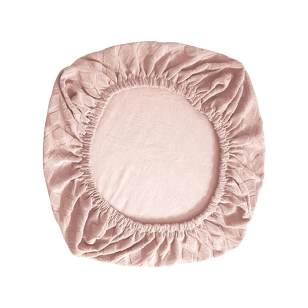 Fundas extraíbles para sillas de ordenador, fundas para asientos de sillas giratorias, elásticas y cómodas. Rosado