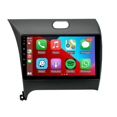Car Radio Stereo for KIA Cerato K3 Forte 2013-2018, Carplay Andriod Auto GSP Navigation FM Bluetooth Wifi SWC, Android 13 9 Inch Touchscreen Car Multifunctional Player