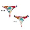 thumbnail image 3 of Fotbe London Symbols Tanga Sin Costuras para Mujer con Estampado – Panties Invisibles, Transpirables y Cómodos para Uso Diario-XX-Large, 3 of 6