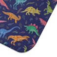 thumbnail image 5 of Colorful Cartoon Dinosaurs Plants Pattern Dish Drying Mat for Kitchen 1 Pack, Ultra Absorbent Microfiber Dishes Drainer Mats,16"x18", 5 of 6
