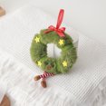 thumbnail image 5 of Christmas Decor Cute Plush Christmas Tree Wreath Hanging Leg Doll Hanging Decoration Holiday Party Scene Layout Props And Gifts, 5 of 5