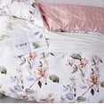 thumbnail image 6 of 3 PCS  Floral Wildflower Duvet Cover Set - 100% Cotton Duvet Cover with Zipper Closure & Corner Ties, 6 of 6