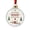 Memory Scroll, variant on Christmas Favorite Memory Memory Ball Ornament, Plastic 3D Hanging Keepsake Decor for Tree Mantel Shelf and Seasonal Gift Display, 3.94 in