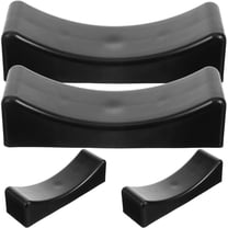 4 Pcs Dumbbell Storage Holder Home Gym Rack Dumbbells Fitness Black