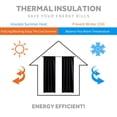 thumbnail image 3 of Bloque de luz solar Blackout Curtains RYB HOME de 42 x 45 pulgadas, color negro, 3 of 9