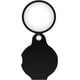 thumbnail image 1 of Lupa de bolsillo JAMW minilupa plegable con funda protectora de cuero giratoria negro, 1 of 5