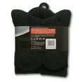 thumbnail image 2 of SofSole Comfort Crew Medium 6Pk Black, 2 of 4