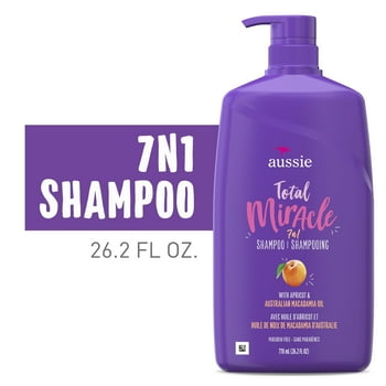 Aussie Total Miracle Shampoo, Paraben Free, 26.2 fl oz