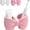 Pink, variant on Plastic Bow Toothbrush Holder, 2-in-1 Countertop Pen Organizer, Nonslip Bathroom Accessory for Electric Toothbrush, Space-Saving Desk Decor for Home Office Dorm (Pink)
