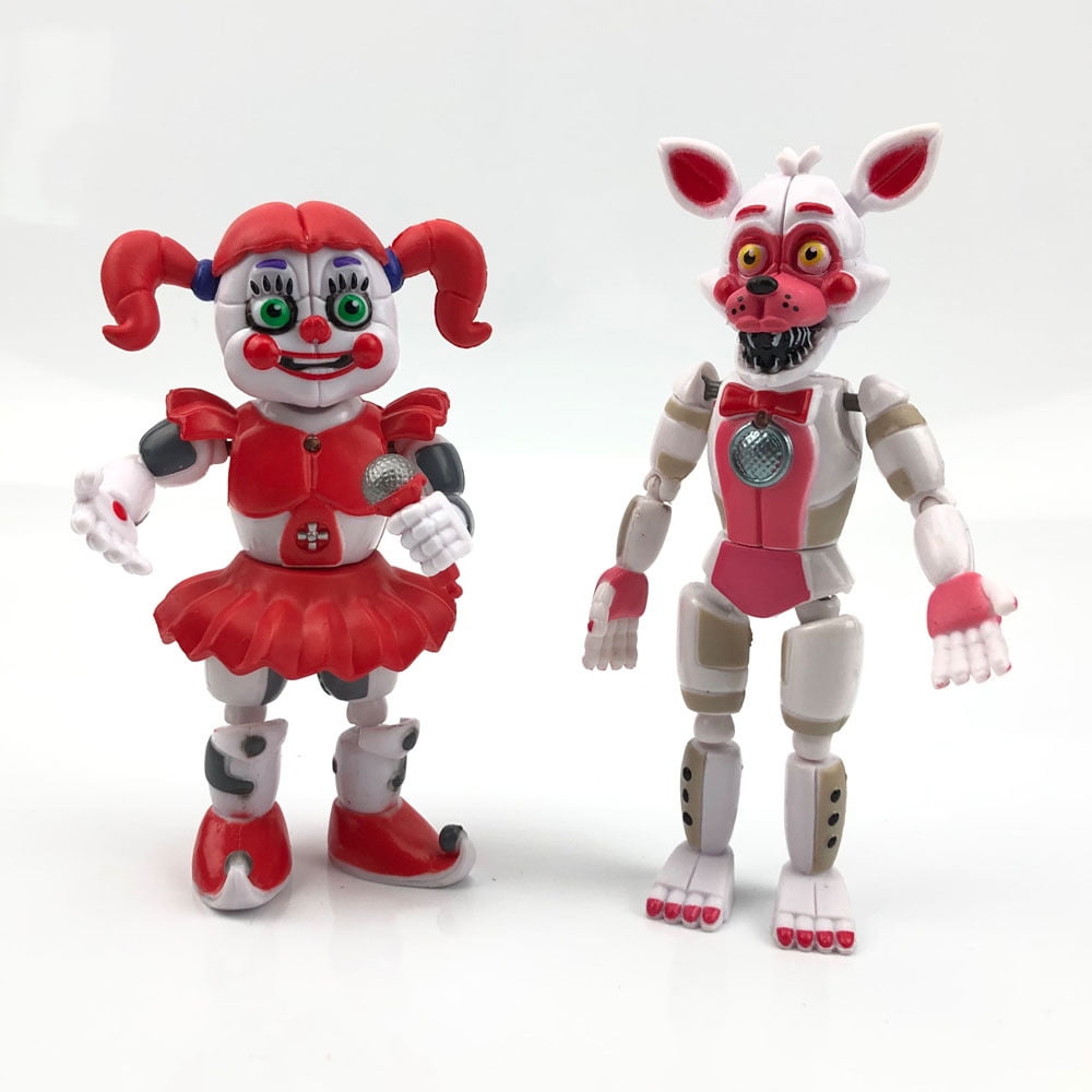 6pcs/lot Five Nights At Freddy's FNAF figure Foxy Funtime Foxy Ballora -  Supply Epic