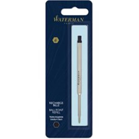 Waterman WATS0944490 Recharge Stylo à Bille à Point Moyen&44; Bleu