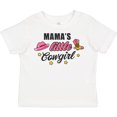thumbnail image 3 of Inktastic Mamas Little Cowgirl with Cowgirl Hat and Boots Girls Toddler T-Shirt, 3 of 5