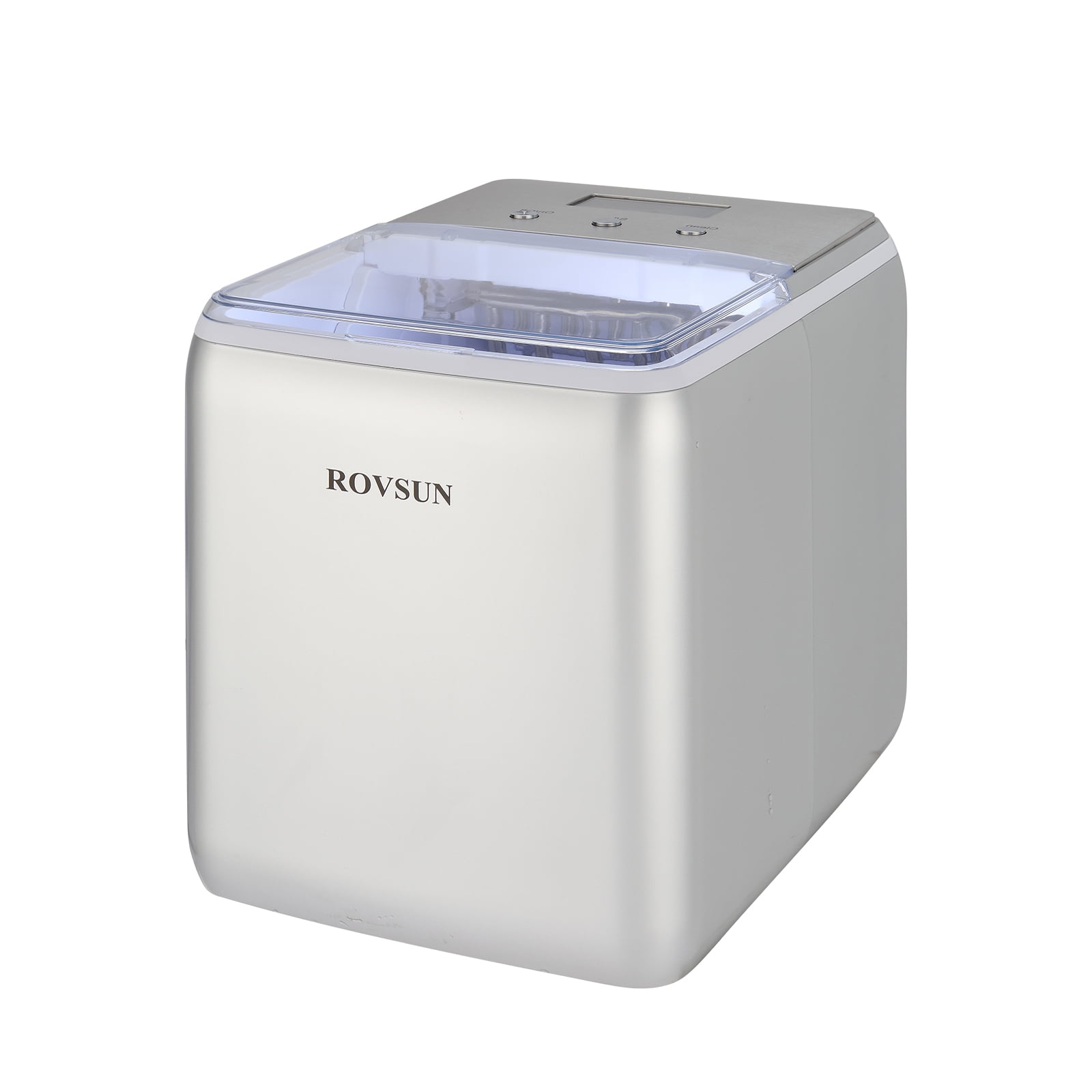 44Lbs/24H Ice Maker Shaver, 2in1 Ice Machine, Portable Countertop