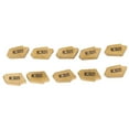 thumbnail image 1 of Inserts en Carbure Lame de Rotation CNC, 10 Pcs Lame de Rotation CNC, Accessoires de Machine Durable GTN3 Lame Robuste HW190223113, 1 of 9