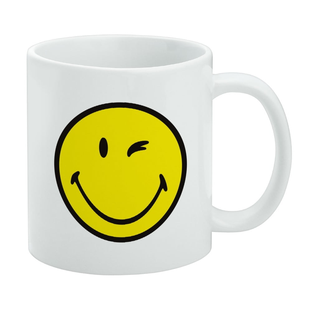 Smiley Smile & the World Smiles with You MugCoffee Tea MugsGreat Gift Idea 