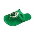 thumbnail image 2 of Domuza Flat Sandals for Women Dressy 2026 Summer Slip On Sandals Beach Sandals Non Slip Comfortable Flip Flops with Arch Support Dark Green 10（EU-43）, 2 of 4