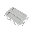 thumbnail image 7 of YOSADIER Toaster Protective Cover, Grey Silicone, Easy Maintenance, Heat Insulation, Modern Design, 3Pcs, 7 of 7