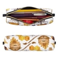 thumbnail image 2 of Fotbe Honey Bee Set Estuche para Lápices de Cuero con Estampado, Estuche con Cremallera Resistente, Organizador Compacto y Elegante para Papelería, 2 of 7