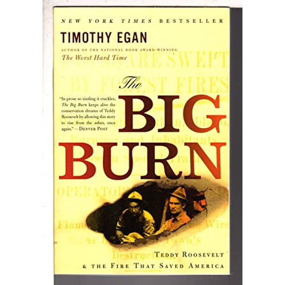 Pre-Owned The Big Burn: Teddy Roosevelt and the Fire That Saved America (Hardcover) 0618968415 9780618968411
