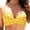 a-152Yellow27, variant on FINALGANG Women V Neck Thin Spaghetti Strap Polka Dot Print Twist Front Bikini Top Soft Stretch Summer Swimwear For Beach Vacation Versatile Swimwear XXL