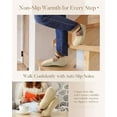 thumbnail image 4 of Stocking Stuffers for Adults Men Women: Fuzzy Slipper Socks with Grips Winter Thick Warm Cabin Thermal Socks Comfy Non Slip Cozy Holiday Christmas Gifts for Men Women Husband Wife Dad Mom, 4 of 10