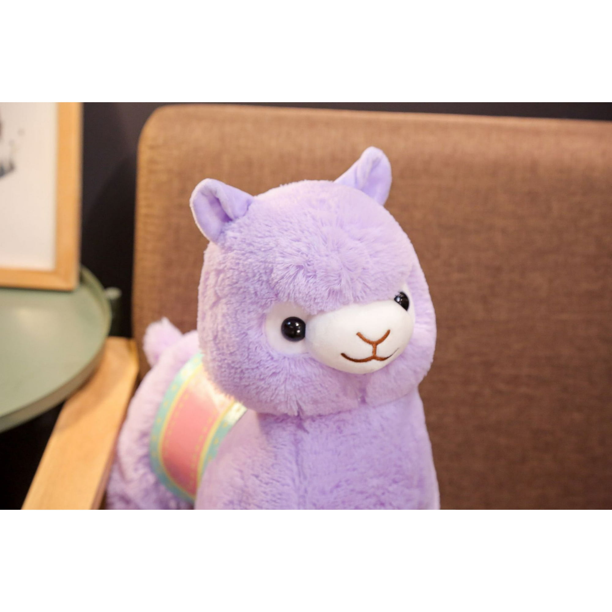 inch Alpaca Plush Doll Purple Soft Toys Gifts For Xmas/New
