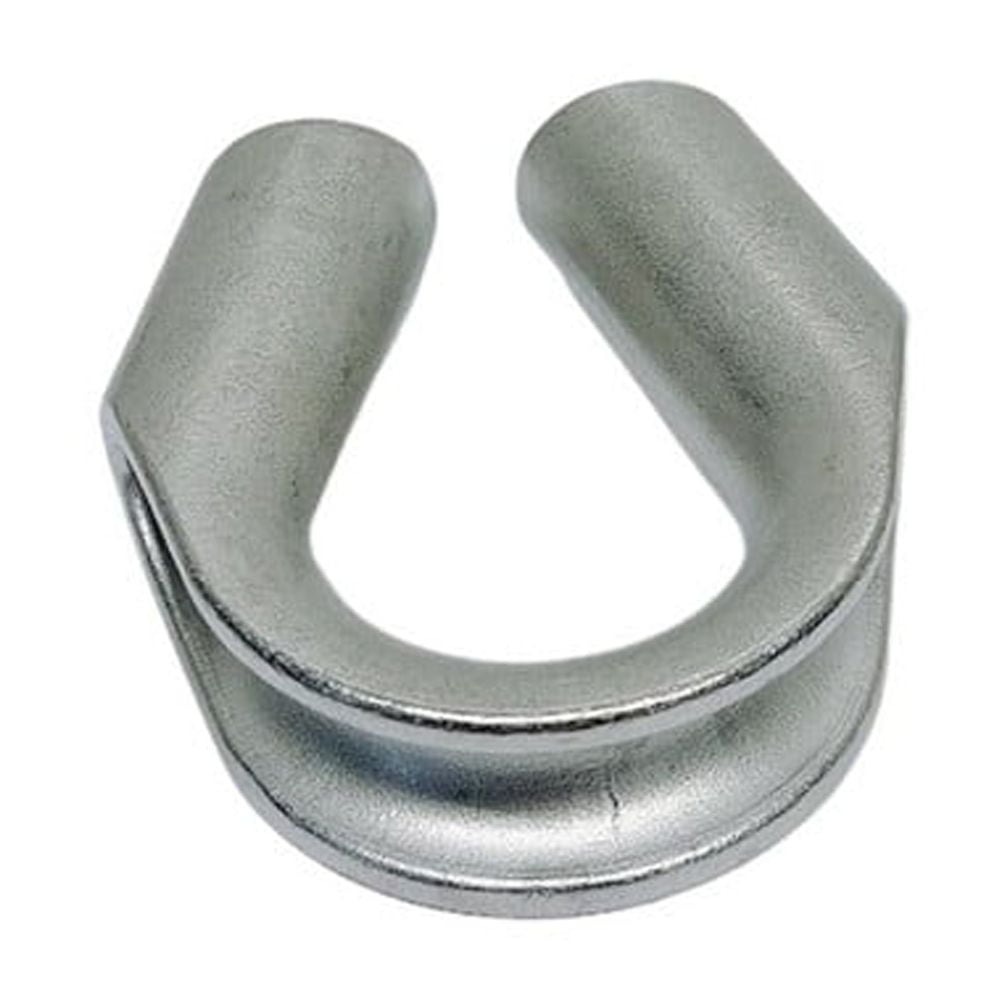 1" Marine Wire Rope Thimble Captive Tube Thimble Stainless Steel T316