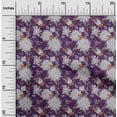 thumbnail image 1 of oneOone Viscose Chiffon Wine Fabric Leaves & Flower Sewing Craft Projects Fabric Prints By Yard 42 Inch Wide, 1 of 4
