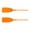 Orange, variant on Secure Cable Ties 12 1/2 Inch Blank Standard Yellow Pull Tight Plastic Seal with Steel Locking Piece - 100 Pack
