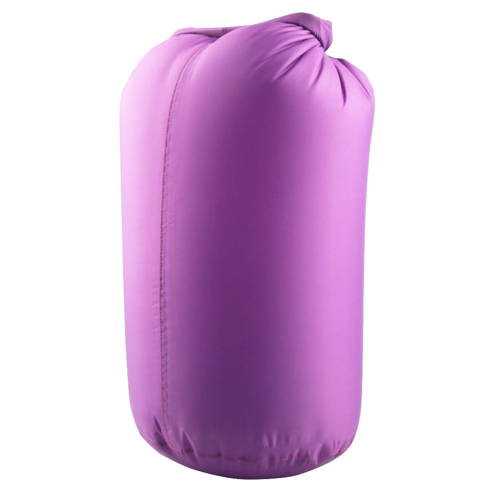 Dualoai 2 Pieces 75L Waterproof Compression Bag Dry Sack for Camping Purple