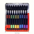 thumbnail image 1 of Soft Bristles Charcoal Toothbrush For Adults Deep Cleaning Gum Care 10 Pack, 1 of 9