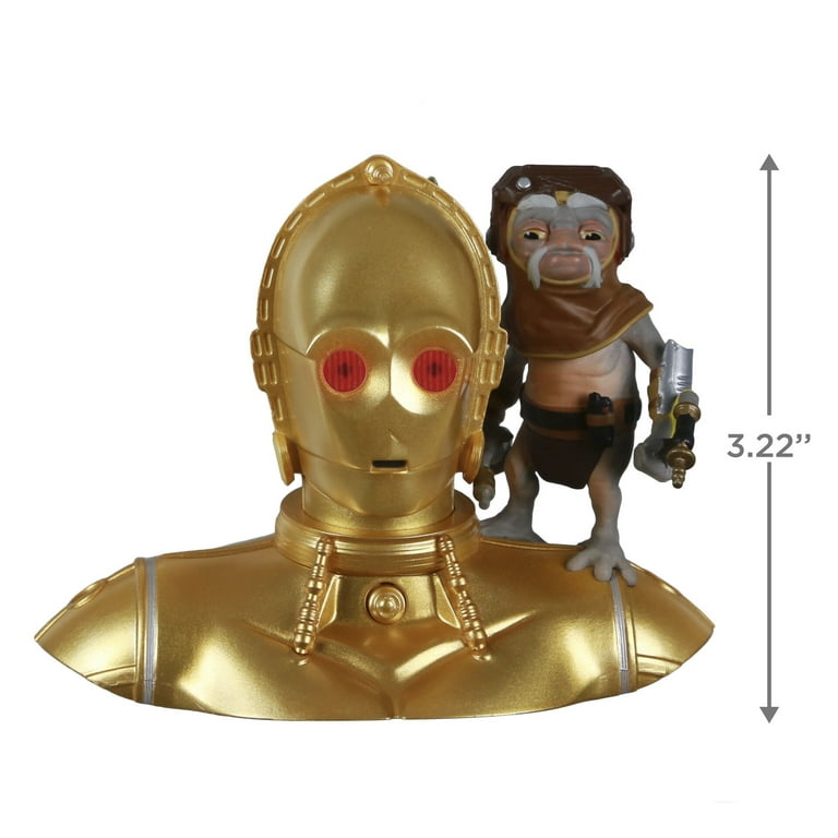 Hallmark QXI7582 Star Wars: The Rise Skywalker C-3PO and Babu Frik Light & Sound 2021 - Walmart.com