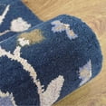 thumbnail image 5 of Rugsotic Carpets Hand Tufted Wool Eco-Friendly Area Rugs - 4'x6', Rectangle, Blue, Modern Contemporary Design, High Pile Handmade Anti Skid Rugs for Living Room, Bed Room (K00522), 5 of 9
