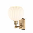thumbnail image 2 of Innovations Lighting - White Venetian - 1 Light Wall Sconce In Modern Style-11, 2 of 2
