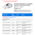 thumbnail image 2 of Fuel Pump and Strainer Set - Compatible with 2001 - 2004 Nissan Pathfinder 2002 2003, 2 of 2
