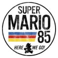 thumbnail image 2 of Men's Nintendo Super Mario Retro Rainbow Ring  Tank Top White Medium, 2 of 4