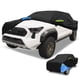 thumbnail image 1 of Cubierta impermeable Unique Bargains para coche, 210D Oxford, negra y azul, con cremallera, protección contra lluvia y sol para Toyota Tacoma., 1 of 5