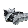 thumbnail image 2 of Swanson Beddings Black Paisley Duvet Cover Set, Queen (3 Count), 2 of 2