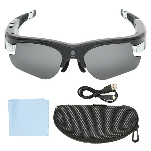 HD Camera Glasses, Photo Shooting Sunglasses Memory Card Support