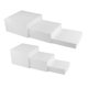 thumbnail image 2 of 6 elevadores de acrílico para alimentos, apilables, para mesa de postres Blanco, 2 of 9