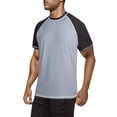 thumbnail image 1 of Playeras Para Gimnasio Para Hombre, Camiseta De Natación Corta Upf 50+, Camiseta Para Correr, Trajes De Baño, Natación, Senderismo, Camisetas De Entrenamiento, 1 of 4