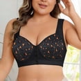 thumbnail image 2 of Bra and Lingerie for Everyday Comfort | Front-Button Backless Smooth Seamless Support with Adjustable Straps and Cup Design, 2 of 8
